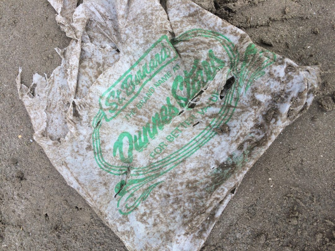 Plastic Bags Beach Dublin